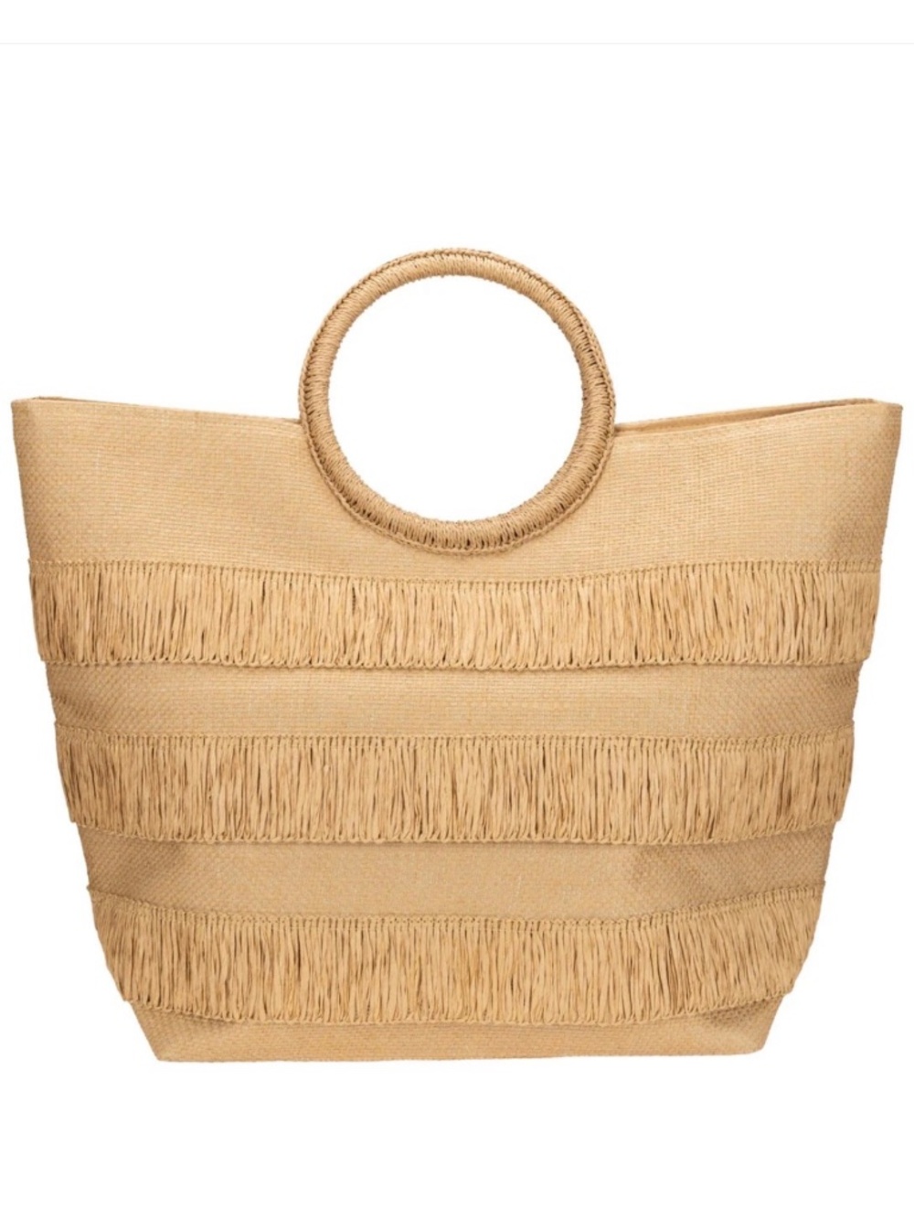 San Diego Hat Company Leucadia Tote in Natural - New